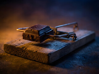 Chocolate Bar on Mousetrap