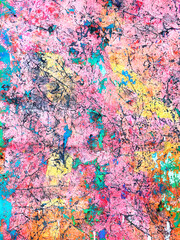 Colorful Grunge Abstract Texture with Layered Paint Splashes_251124_08