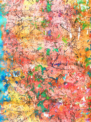 Colorful Grunge Abstract Texture with Layered Paint Splashes_251124_09