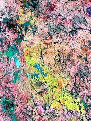 Colorful Grunge Abstract Texture with Layered Paint Splashes_251124_10
