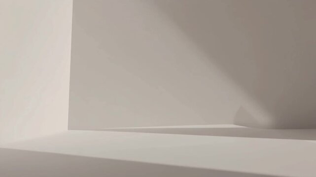empty white room