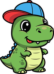 urban dino friend little reptile embraces street style and joy