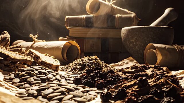 The Apothecary's Reveal Ancient Herbs and Manuscripts
