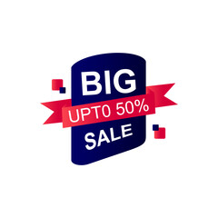 big sale promo vector design