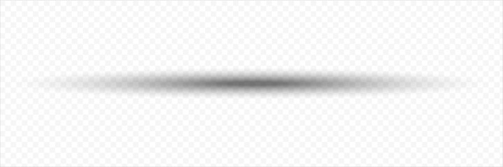 Realistic round shadow and shadow effect. Poster, flyer, business card, banner shadow collection. PNG shadow isolated on transparent background.