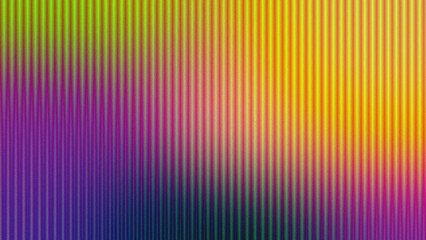 Energetic Neon Gradient Background With Glowing Vertical Lines, Multicolor Abstract Transitions, Luminous Striped Textures, and Smooth Chromatic Tones Ideal for Design and Illustration