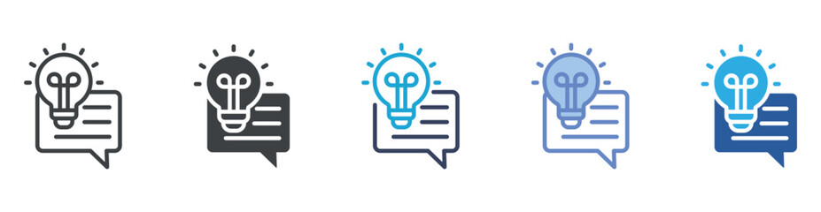 Suggest icon set multiple style collection