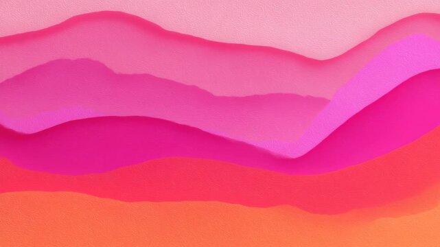 abstract pink background with lines, wavy, wave, pink, purple, orange, yellow, red