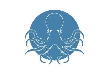 Simple Octopus Illustration Design