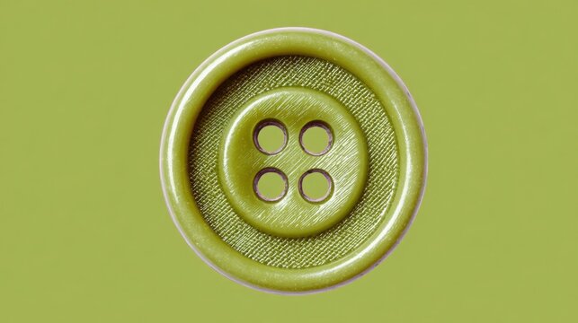 Button with two rings illustrating eco-friendly options and sustainable choices for a greener lifestyle and living