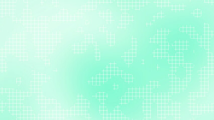 Mint Grid Line Abstract Background for Modern Digital Design