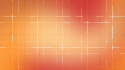 Autumn Gradient Grid Line Background with Warm Orange and Red Tones 