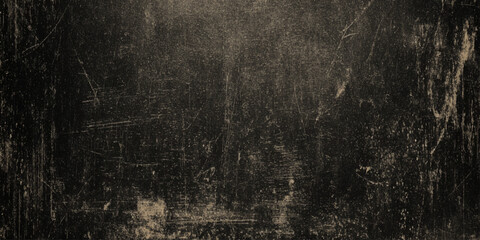 Dark grunge texture background with distressed concrete wall abstract vintage industrial backdrop.