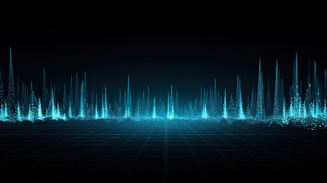 prototype. Virtual reality concept with abstract data patterns and glowing symbols. product launch decks, UI/UX mockups, designed for data visualization dashboards and holographic UIs.
- Powered by Adobe