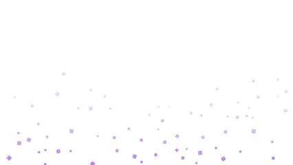 背景透過の紫色の箔散らし