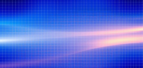 Abstract blue grid background texture, geometric pattern, modern, blue