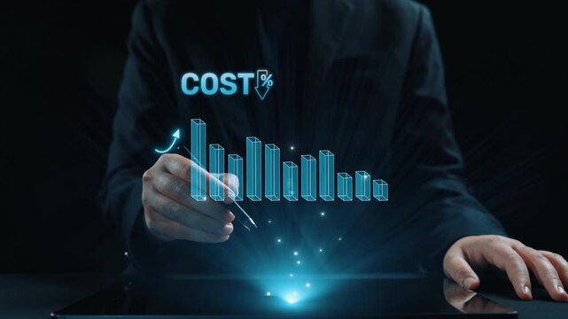 Cost reduction and cost saving through digital transformation, business cost optimization, operational cost reduction, financial savings, and resource efficiency strategies for business success. Elide