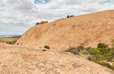Whale Rock in Canyonlands' Island in The Sky district
