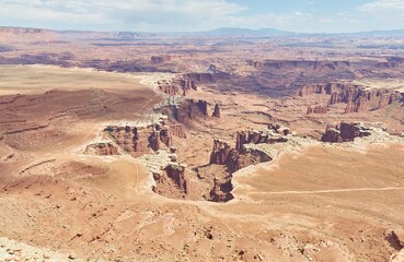 White Rim Overlook in Canyonlands' Island in The Sky district