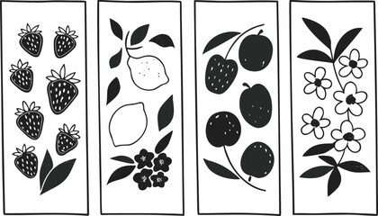 seamless background with flowers