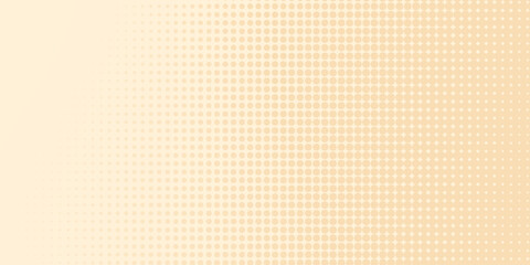 Abstract dots halftone brown color pattern gradient texture background.