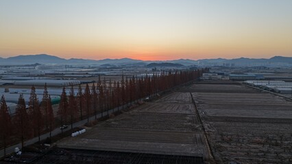 Fototapeta premium 죽동마을