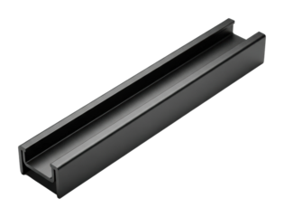 Industrial workshop for metal channel profile precision manufacturing isolated on transparent background