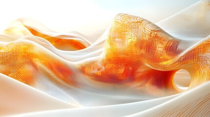 Fluid desert circuits and fractal dunes