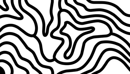 Seamless abstract background pattern with wavy lines