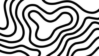 Seamless abstract background pattern with wavy lines