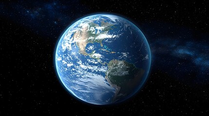 Obraz premium Digital globe rotating at high speed representing globalization and technology