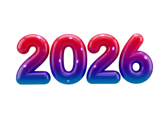2026 PNG Transparent Text Design