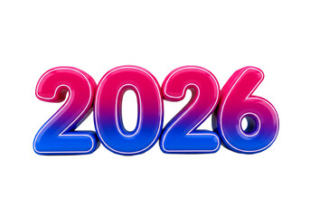 2026 PNG Transparent Text Design