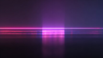 Abstract purple and pink light waves background