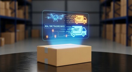 Digital screen display of business barcode data as a technology sign on a website stock image