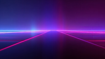 Abstract purple and pink light waves background