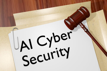 AI Cyber Security concept