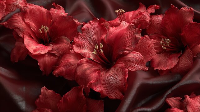 Tropical hibiskus flowers background with a space for text