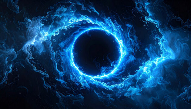 Abstract Blue Energy Portal