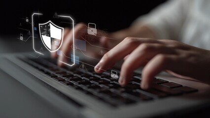 Cyber security protection and cyber security strategies against cyber threats, system hacks,...