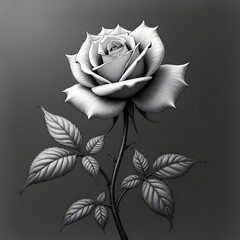  illustration of rose