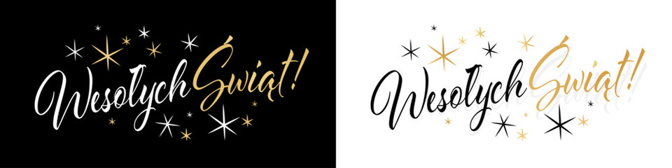 Wesołych świąt, Happy Holidays in Polish © Brad Pict