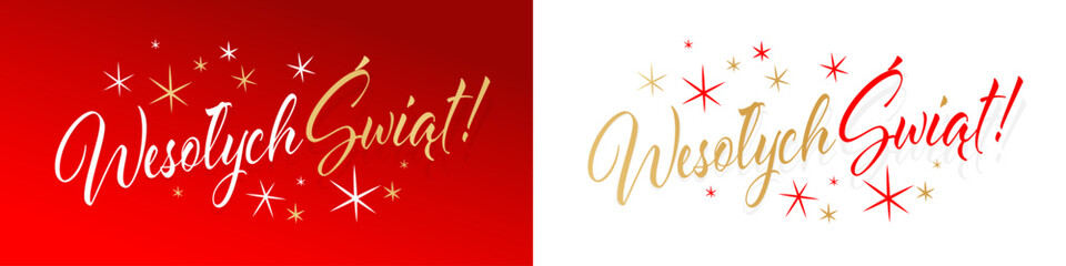 Wesołych świąt, Happy Holidays in Polish © Brad Pict