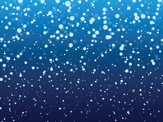 Obraz premium Blue Sparkling, shiny Background Christmas 