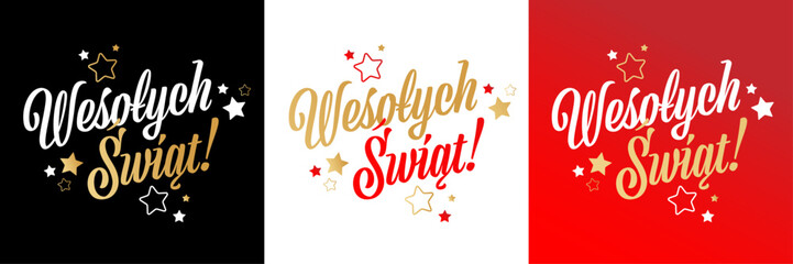 Wesołych świąt, Happy Holidays in Polish © Brad Pict