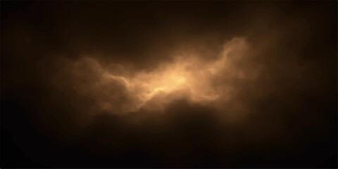 Sunlight breaking through dark clouds over the sky