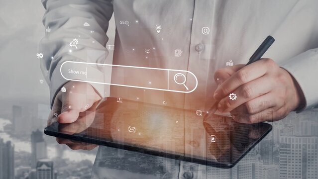 Search engine interface for accessing digital information and online data. Search engine finds data, search engine supports research, drives marketing, search engine improves SEO. Marrow - Powered by Adobe