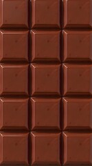 Naklejka premium 背景素材 板チョコのテクスチャ Background Chocolate bar Texture （Generative AI）