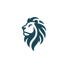 Minimalist Lion Logo