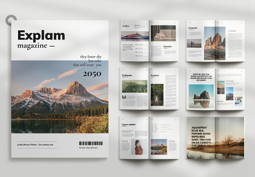 Creative Magazine Template